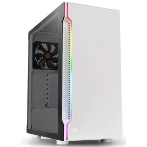 Thermaltake(サーマルテイク) ミドルタワー型PCケース(ホワイト)H200 TG RGB Snow Edition H200 TG RGBシリーズ CA-1M3-00M6WN-00 返品種別B