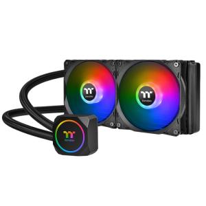 Thermaltake(サーマルテイク) 水冷一体型CPUクーラー TH240 ARGB Sync 120mm(ブラック) CL-W286-PL12SW-A 返品種別B｜joshin