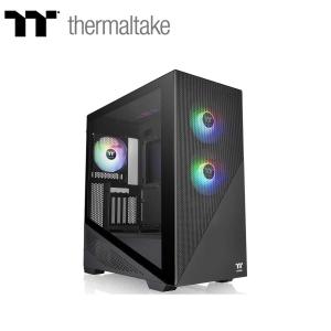 Thermaltake ミドルタワー型PCケース Divider 370 TG ARGB Black CA-1S4-00M1WN-00 返品種別B