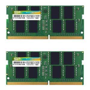 SiliconPower(シリコンパワー) PC4-21300 (DDR4-2666)260pin DDR4 SODIMM 16GB(8GB×2枚) SP016GBSFU266B22 返品種別B｜Joshin web