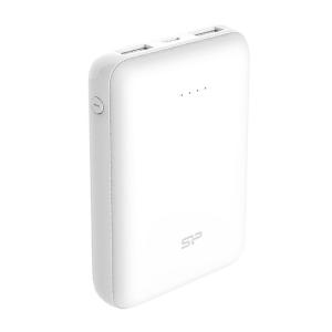 SiliconPower(シリコンパワー) モバイルバッテリー Cell C100/ GP10 10000mAh(ホワイト) SP10KMAPBK100CPWJE 返品種別A