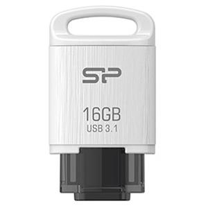 SiliconPower(シリコンパワー) USB 3.1対応 Type-C USBメモリ 16GB(ホワイト) Mobile C10 SP016GBUC3C10V1W 返品種別A｜joshin