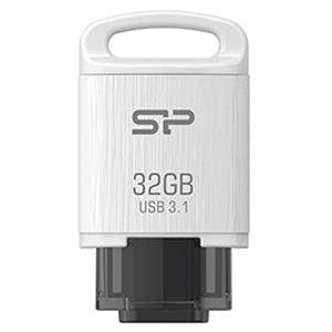 SiliconPower(シリコンパワー) USB 3.1対応 Type-C USBメモリ 32GB(ホワイト) Mobile C10 SP032GBUC3C10V1W 返品種別A｜joshin