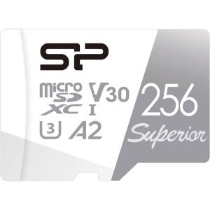 SiliconPower(シリコンパワー) microSDXCメモリカード 256GB Class10 UHS-I U3 V30 A2 SP256GBSTXDA2V20SP 返品種別A｜joshin