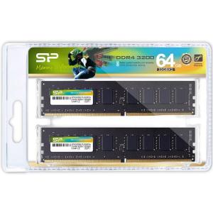 Silicon Power 64GB DDR4 3200 メモリ Silicon Power シリコンパワー DDR4 64GB(32GB×2枚