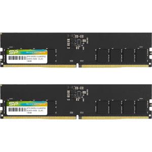 SiliconPower(シリコンパワー) DDR5-4800(PC5-38400)UDIMM 32GB(16GB×2) SP032GBLVU480F22 返品種別B｜joshin