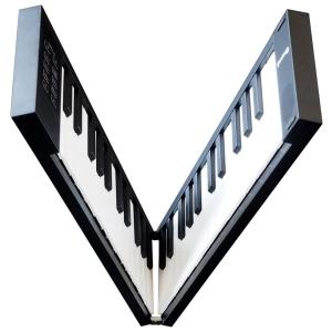 タホーン 折りたたみ式 電子ピアノ 49鍵盤(ブラック) TAHORNG Oripia オリピア 49 OP49BK 返品種別A｜joshin
