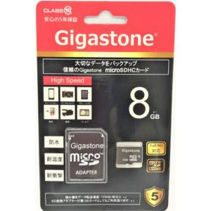 Gigastone(ギガストーン) microSDHCメモリーカード 8GB Class10 GJM10/ 8G 返品種別A｜joshin