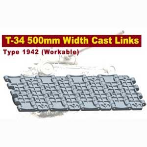 AFVクラブ 1/ 35 T-34中戦車用 500mm幅可動式履帯 ディテールアップパーツ 