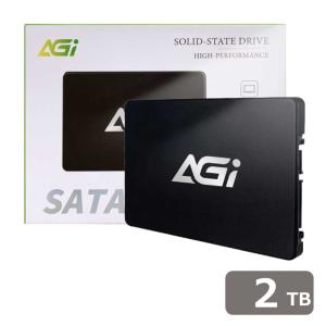 AGI(エージーアイ) AGI AI238 2.5インチ SATA III 内蔵SSD 2TB 読込550MB/ s・書込500MB/ s QLC メーカー3年保証 PS4対応 AGI2K0GIMAI238 返品種別B｜joshin