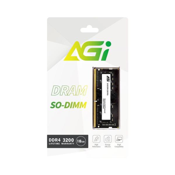 AGI(エージーアイ) AGI DDR4-3200MHz (PC4-25600) 16GBx1 SO...