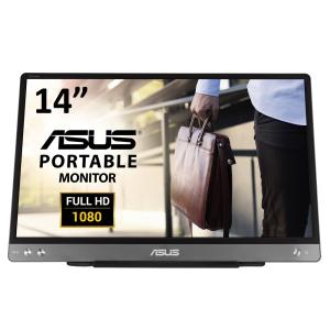 ASUS(エイスース) 14型ワイド USBポータブル液晶ディスプレイ ZenScreen MB14AC 返品種別A