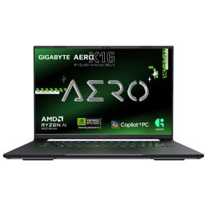GIGABYTE 16型 ゲーミングノートパソコン(AMD Ryzen AI 9/メモリ 32GB/...