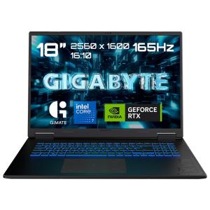 GIGABYTE ゲーミングノート (18型/ Windows11/ Core 7 240H/ メモリ 32GB/ 英語配列)ブラックスチール GAMING A18 PRO A18-PRO-DYJG3JPBC4JH 返品種別B