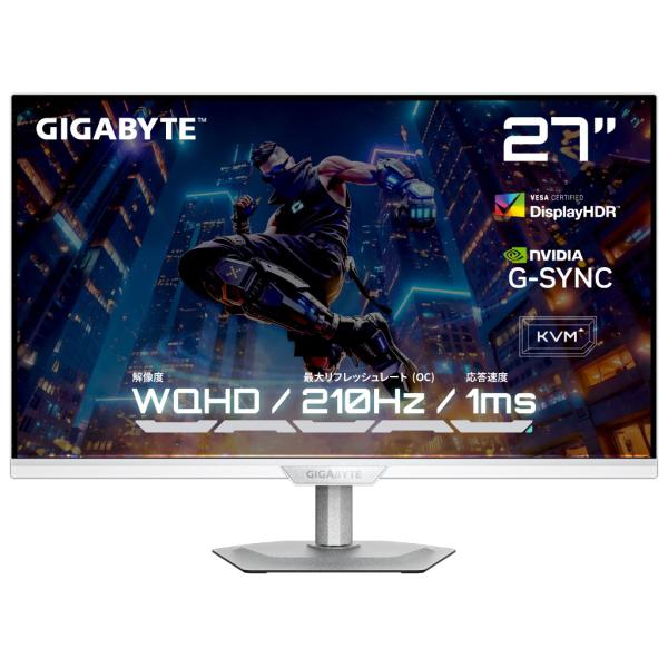 GIGABYTE 液晶ディスプレイ(27型/ IPS/ WQHD 2560×1440/ 200Hz/...