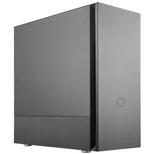 CoolerMaster Mini-ITX対応 PCケース(ブラック)Silencio S600(ス...