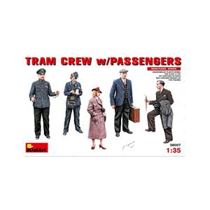 ミニアート 1/ 35 トラム乗務員・乗客5体入(MA38007)プラモデル 返品種別B
