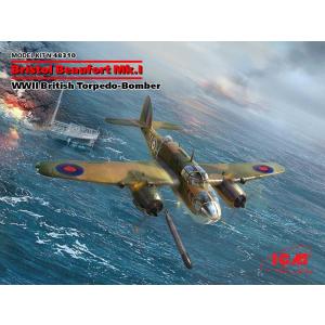 ICM 1/ 48 ブリストルボーフォートMk.I 雷撃機(48310)プラモデル