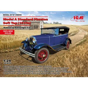 ICM 1/ 24 フォード モデルA フェートン ソフトトップ(1930s)(24050)プラモデル 返品種別B｜joshin