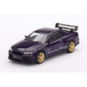 MINI−GT 1/ 64 Nissan スカイライン GT-R R34 トミーカイラ R-zミッド...