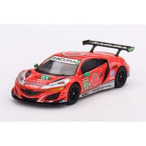 MINI-GT 1/ 64 Acura NSX GT3 EVO22 IMSA デイトナ24時間 2023 #93 WTR Racers Edge Motorsports(左ハンドル)(MGT00617-L)ミニカー 返品種別B