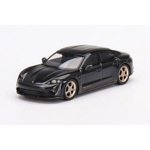 MINI−GT 1/ 64 ポルシェ タイカン ターボ S バルカノグレーメタリック(左ハンドル)(...