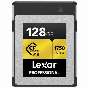 Lexar(レキサー) CFexpressカード Type-B 128GB GOLD LCXEXPR128G-RNENJ 返品種別B｜joshin