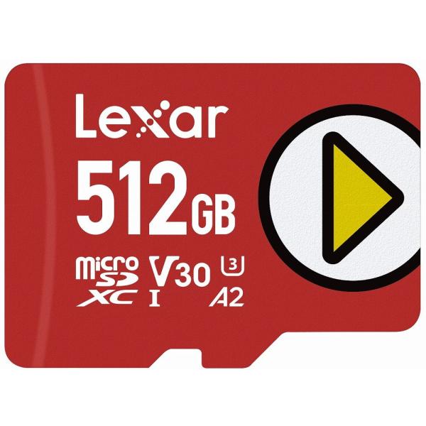 Lexar(レキサー) PLAY microSDXCカード 512GB UHS-I U3 V30 A...