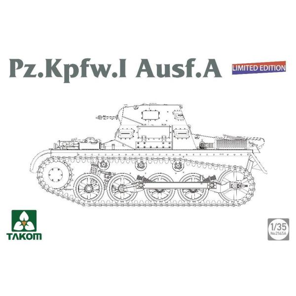 タコム 1/ 35 I号戦車 A型(TKO2145A)プラモデル 返品種別B