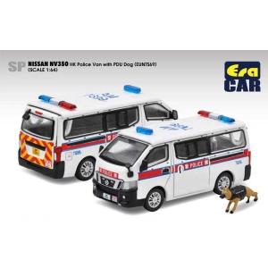 Era CAR 1/ 64 Nissan NV350 HK Police Van with PDU Dog(EUNTS69)(NS22NVSP130)ミニカー 返品種別B｜joshin