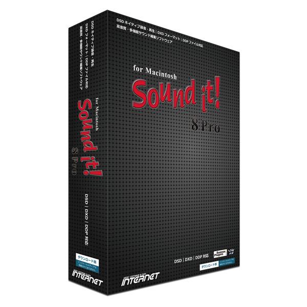 インターネット Sound it! 8 Pro for Macintosh ※パッケージ版 SOUN...