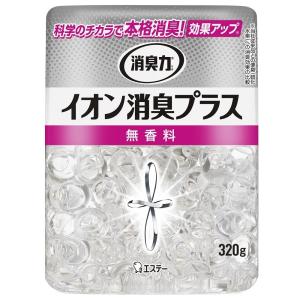 消臭力クリアビーズ イオン消臭プラス 本体 無香料 320g エステー 返品種別A｜Joshin web