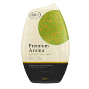玄関・リビング用 消臭力 Premium Aroma(プレミアムアロマ) 新緑 400ml エステー 返品種別A