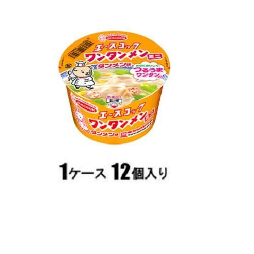 ミニワンタンメン タンメン味 39g(1ケース12個入) エースコック 返品種別B