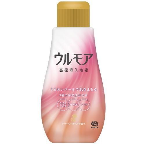 ウルモア 高保湿入浴液 クリーミーローズの香り 600mL アース製薬 返品種別A