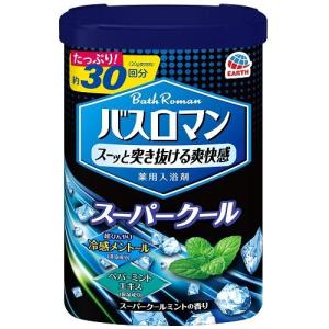 バスロマン スーパークールタイプ 600g アース製薬 返品種別A｜Joshin web