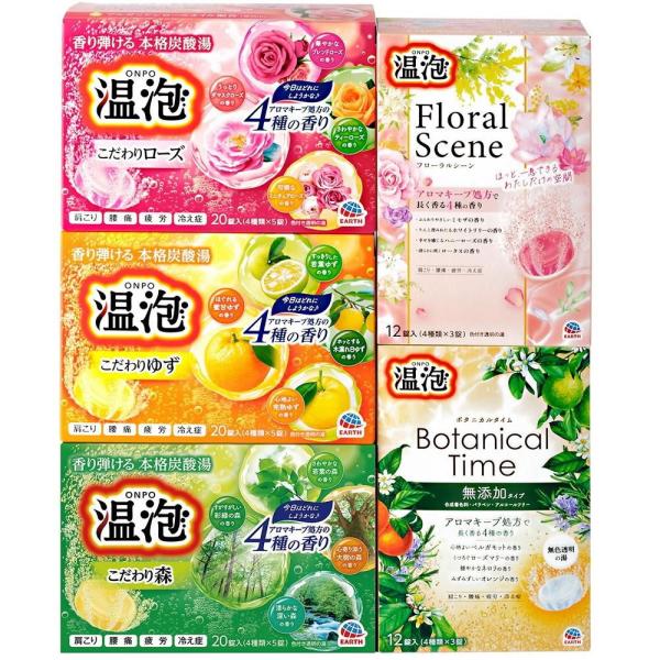 温泡 ONPO 詰合せ 84錠入 アース製薬 返品種別A