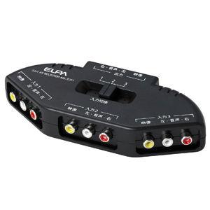 ELPA AVセレクター(コンポジット)(3入力・1出力) エルパ ASL-E311 返品種別A