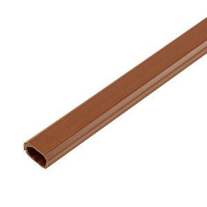 ELPA 切れるモール ミニ 1m テープ付(ブラウン) ELPA MH-CT01H(BR) 返品種...
