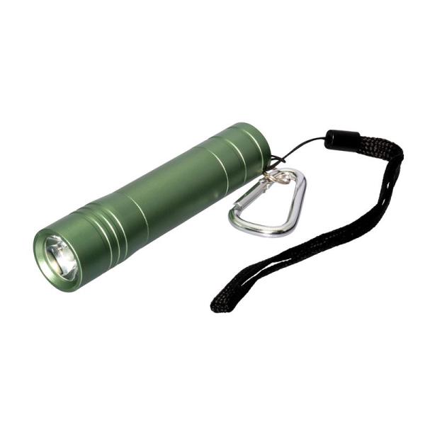 ELPA アルカリ乾電池式 LED懐中電灯(ミントグリーン) 100ルーメン ELPA LEDカラー...