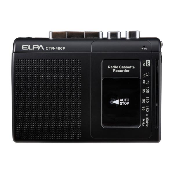 ELPA AM/ FMラジオカセットレコーダー CTR-400F 返品種別A