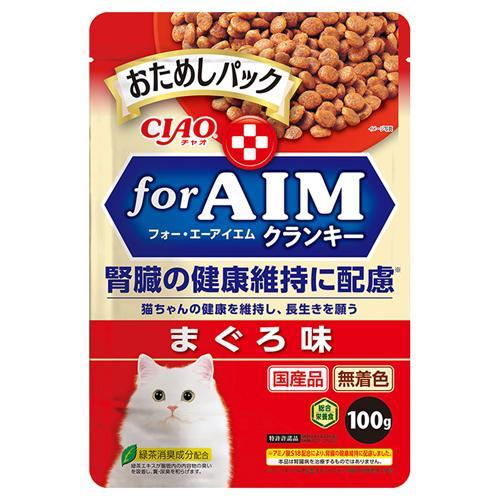 CIAO for AIMクランキー まぐろ味 おためしパック 100g いなばペットフード 返品種別...