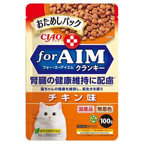 CIAO for AIMクランキー チキン味 おためしパック 100g いなばペットフード 返品種別...