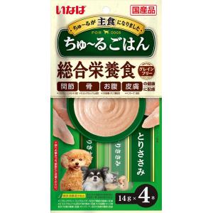 いなば 犬用ちゅ〜るごはん とりささみ 14g×4本 いなばペットフード 返品種別B