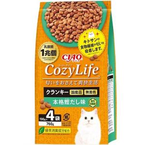 CIAO CozyLifeクランキー本格鰹だし味 760g  いなばペットフード 返品種別B