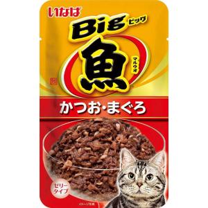 Big マルウオ かつお・まぐろ 80g いなばペットフード 返品種別B