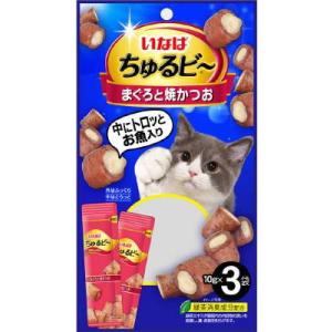 いなば ちゅるビ〜 まぐろと焼かつお 10g×3袋 いなばペットフード 返品種別B