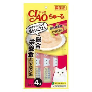 CIAO ちゅ〜る 総合栄養食 とりささみ 14g×4本 いなばペットフード チャオちゅーる 返品種別B