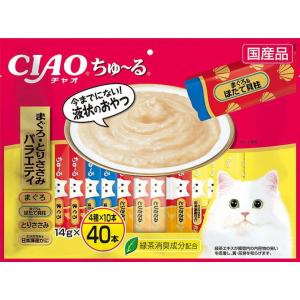INABA ちゅ〜る いなば CIAO チャオ 贅沢バラエティ 4種 40本入 国産