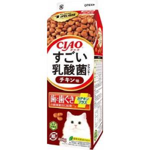 いなば　CIAO すごい乳酸菌　クランキー　24袋 CIAO すごい乳酸菌 クランキー 牛乳パック かつお節味 ( 400g